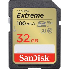 SanDisk Extreme SD Class 10 UHS-I U3 V30 32 GB SDSDXVT-032G-GNCIN