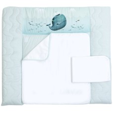 Menthol Whale Changing Pad 72x80