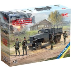 ICM G7107 in German Service with Infantry (1:35)