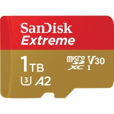 SanDisk Extreme V30 A2 microSDXC UHS-I U3 1 TB