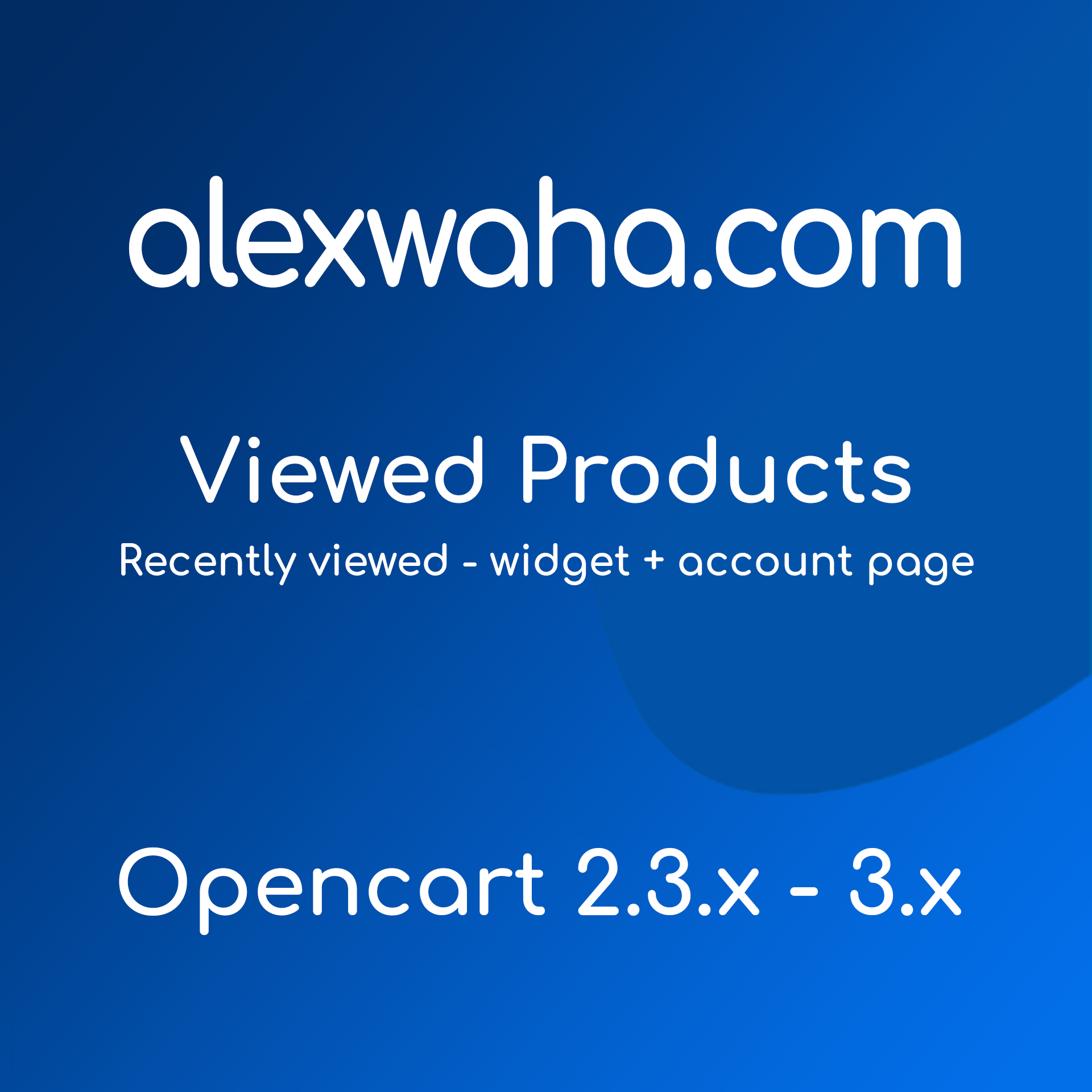 Recently Viewed Products